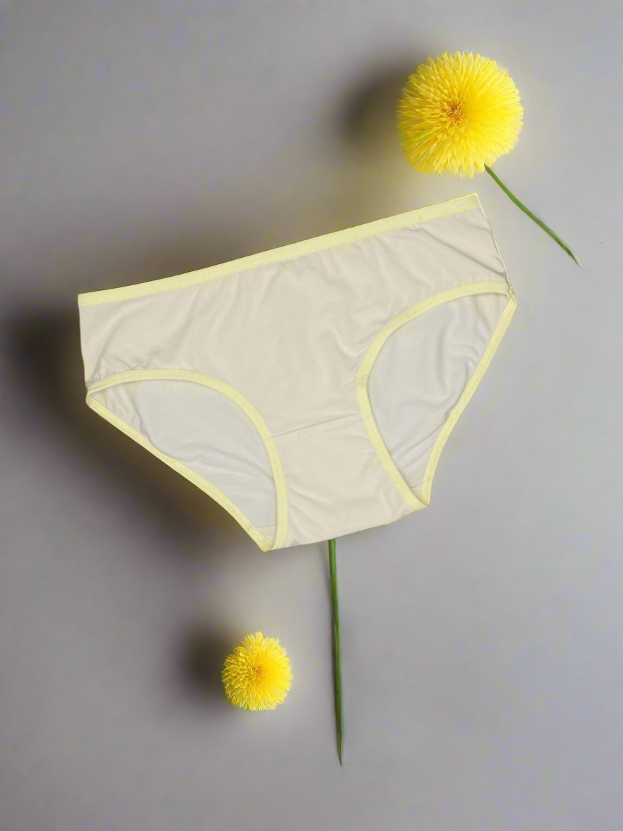 LOSHA SUPER COMFY COTTON BRIEF-LIGHT YELLOW