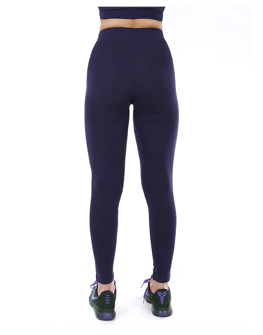 COTTON ACTIVE TIGHTS-NAVY