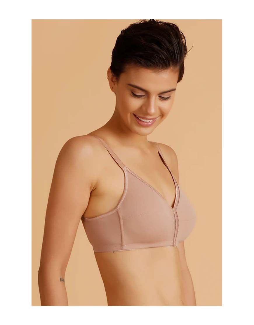 LOSHA TRUE CURVE WIRE-FREE MINIMIZER BRA-NUDE