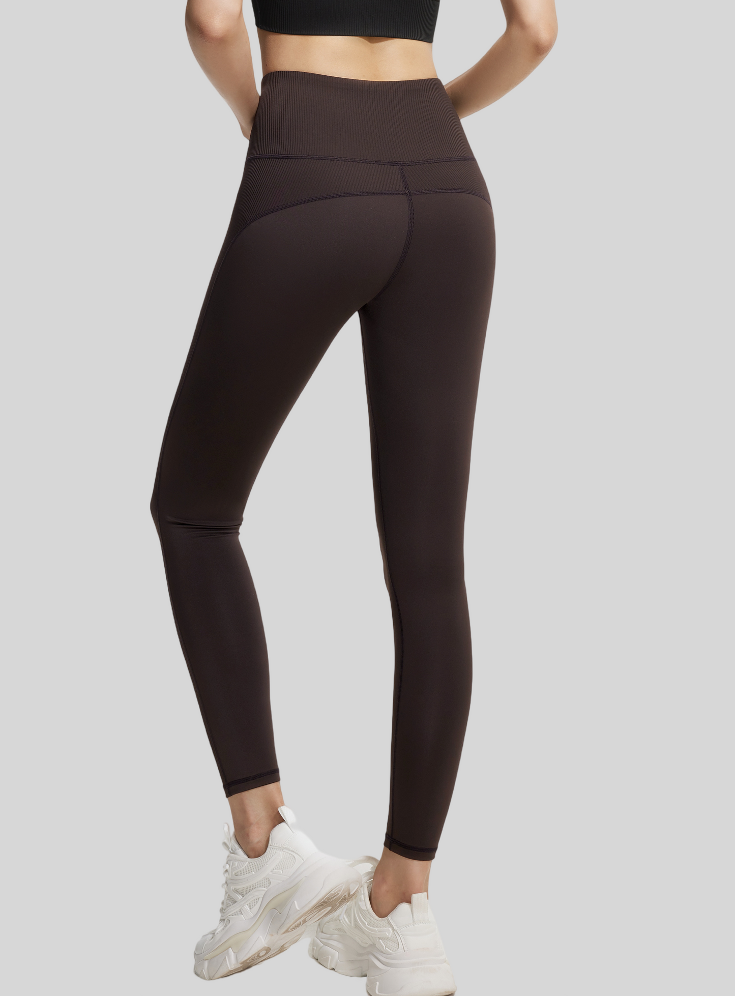 TRAINING SKIN FIT TIGHTS -BROWN