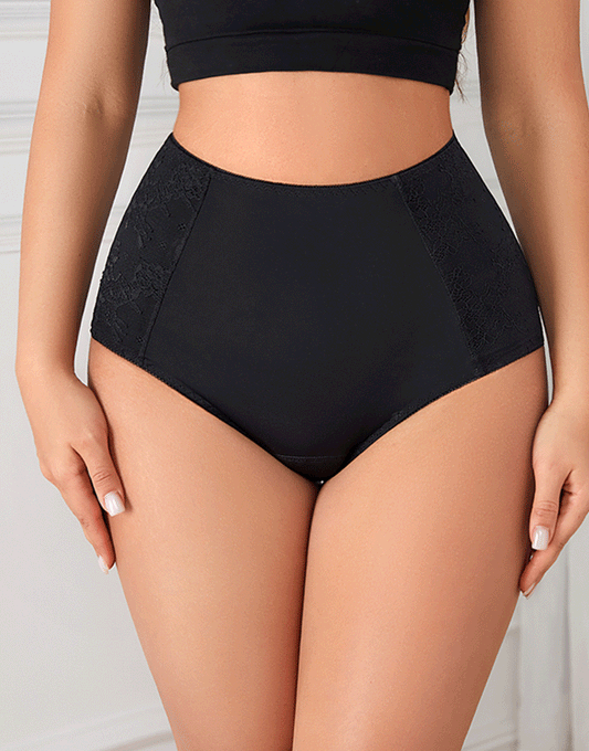 Losha High-waisted design provides full coverage and support for the tummy and hips -Black