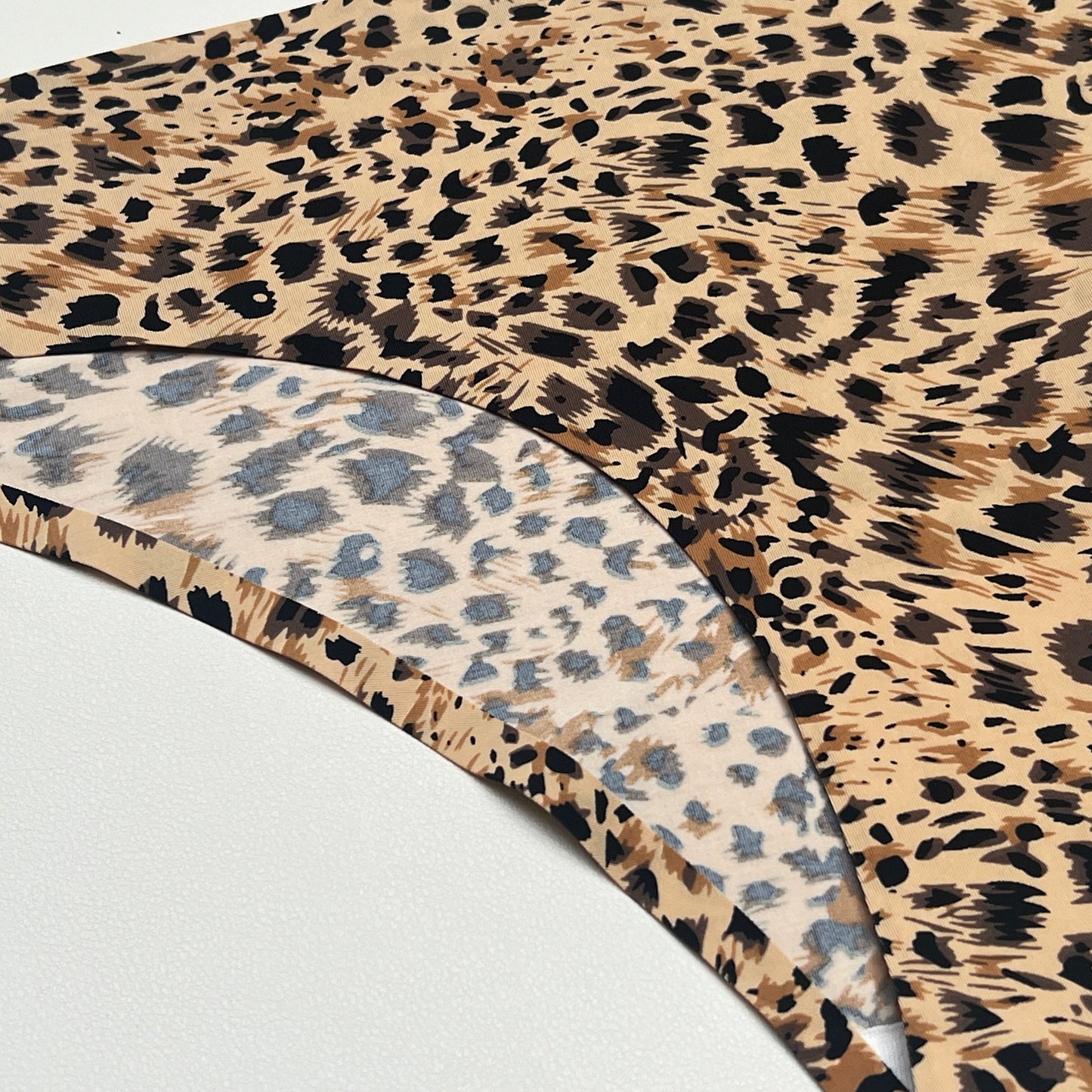 Losha Mid waist Laser Cut Panty  - Cheeta