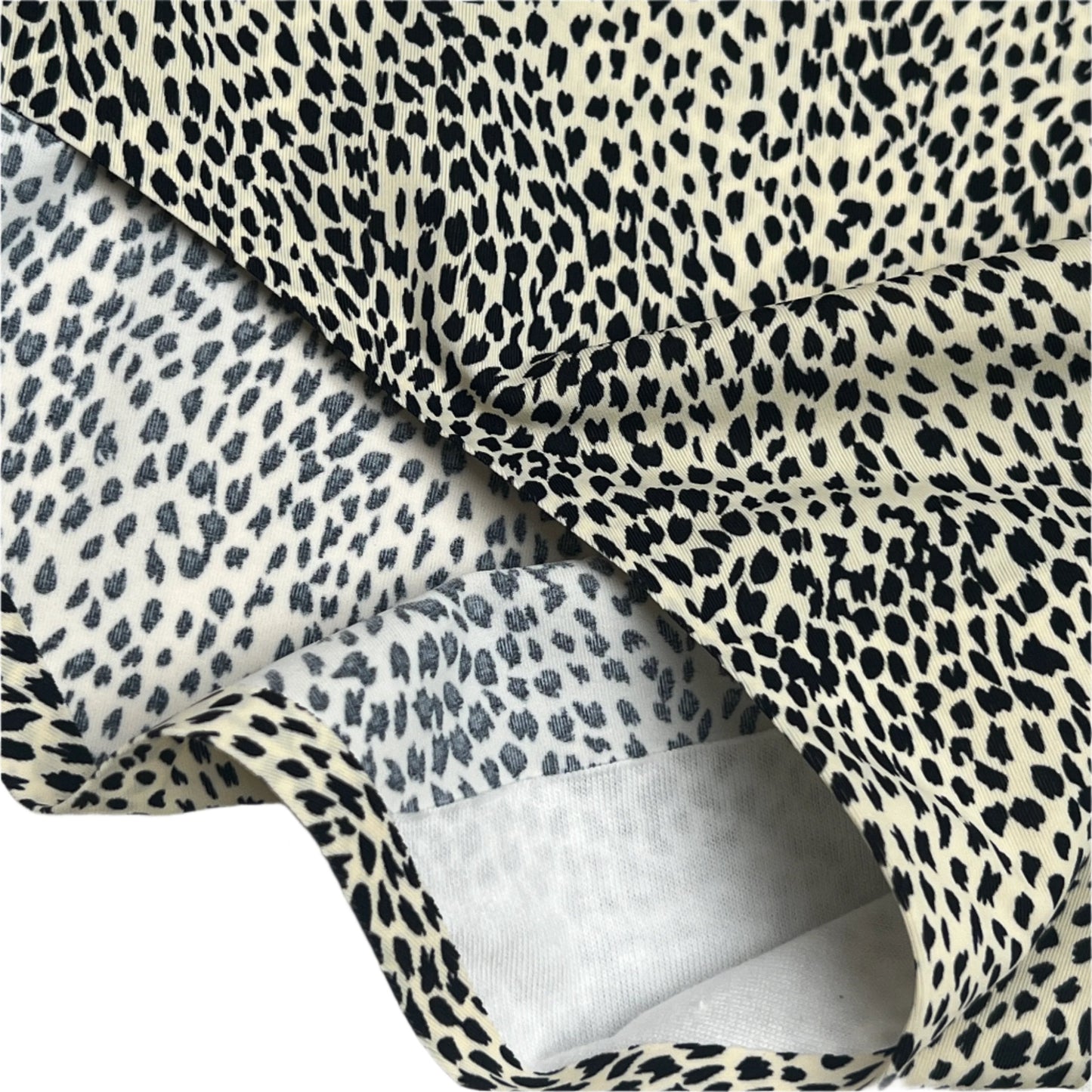 Mid waist Laser Cut Panty  -Leopard