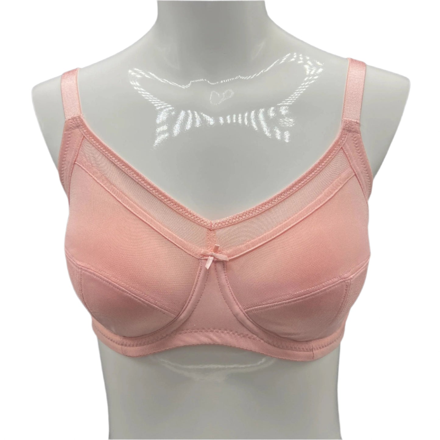 Quattro Plus Support Full-Coverage Wired Bra With Side Shaping Panels-QUARTZ PINK