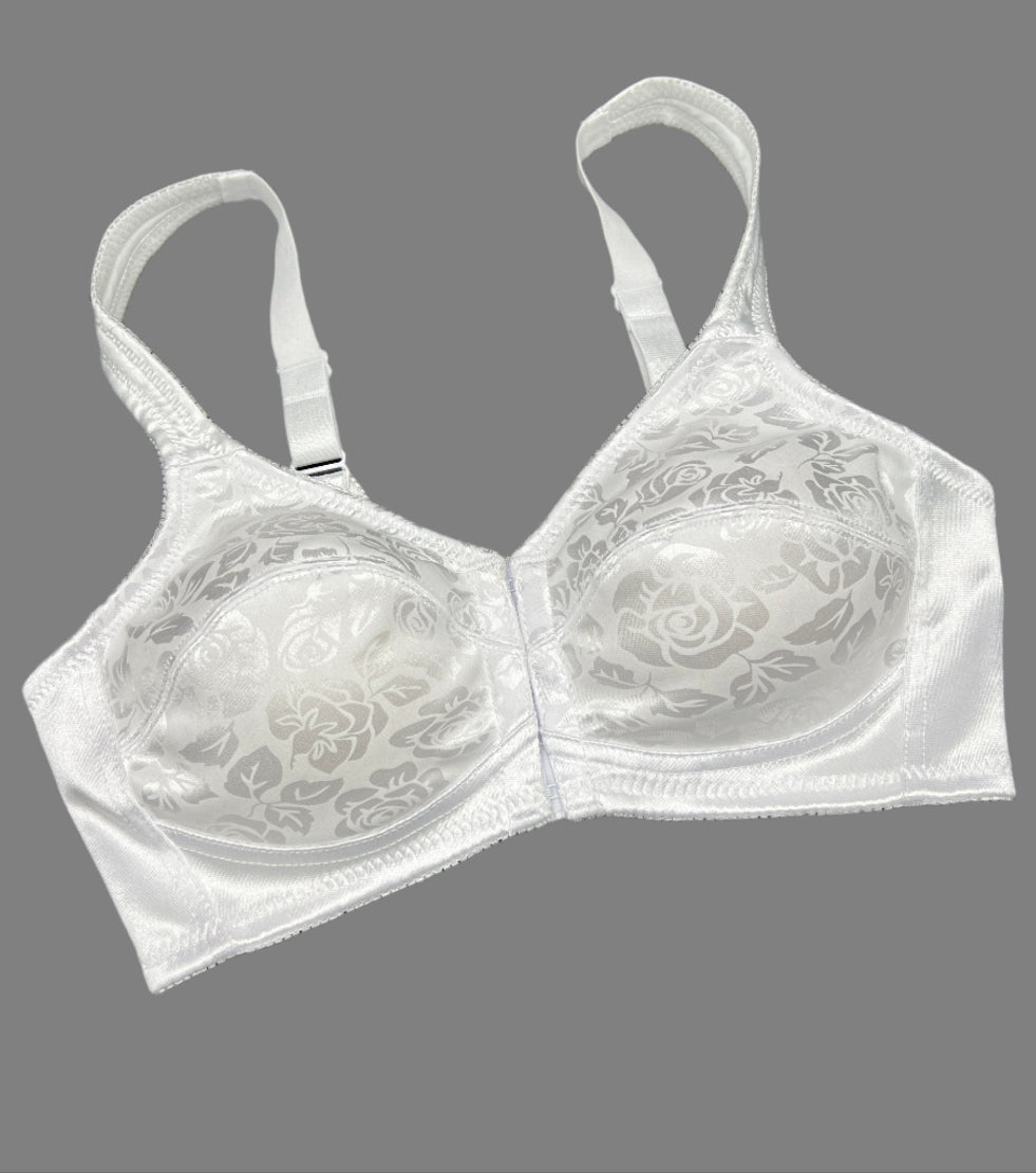 LOSHA FRONT OPEN MINIMIZER BRA-WHITE