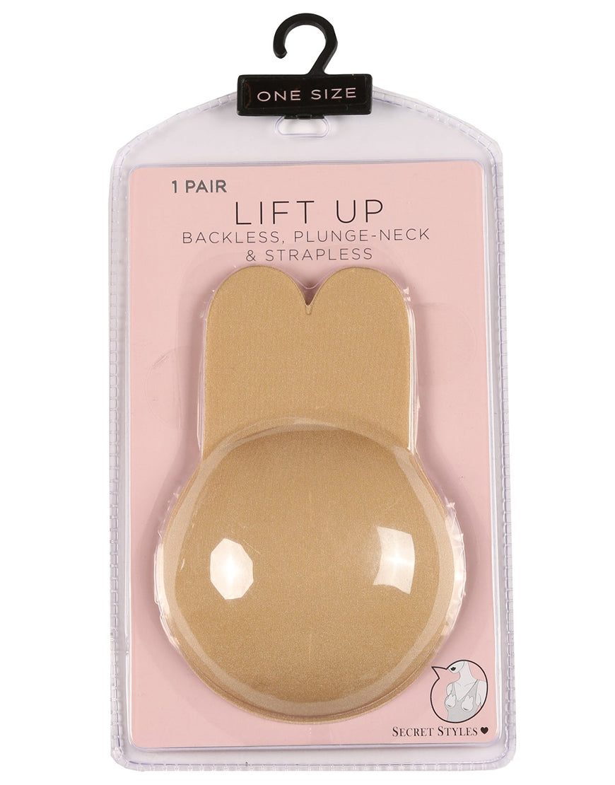 SILICONE SELF-ADHESIVE BREAST LIFT CONCEALERS-NUDE (1 PAIR)