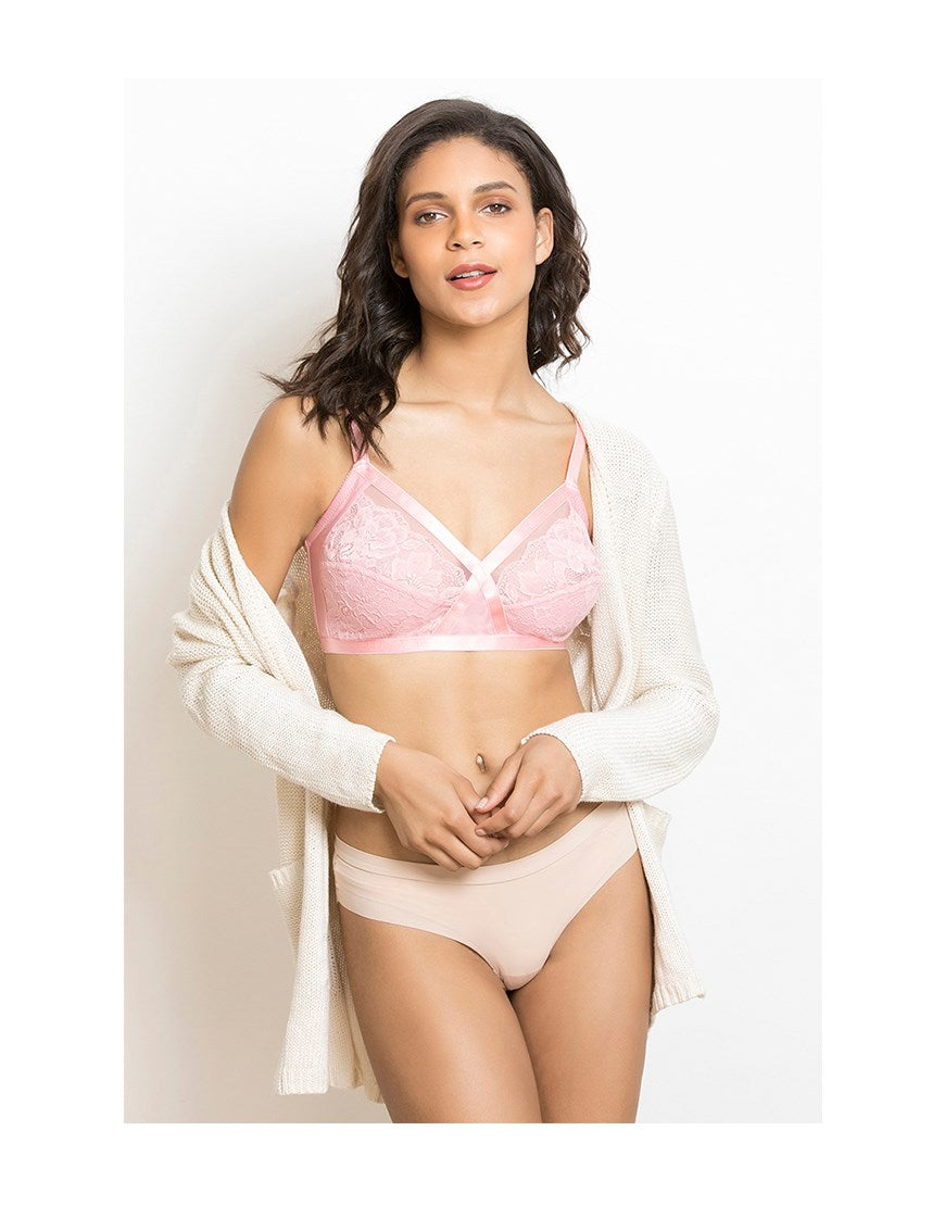 TRUE CURVE SUPER SUPPORT BRA- PINK