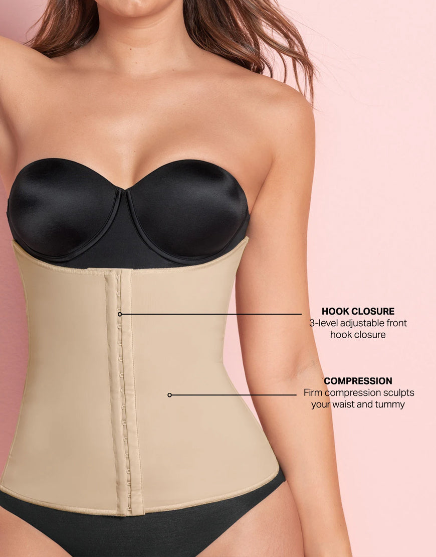 LEONISA LATEX-FREE SCULPTING WAIST CINCHER